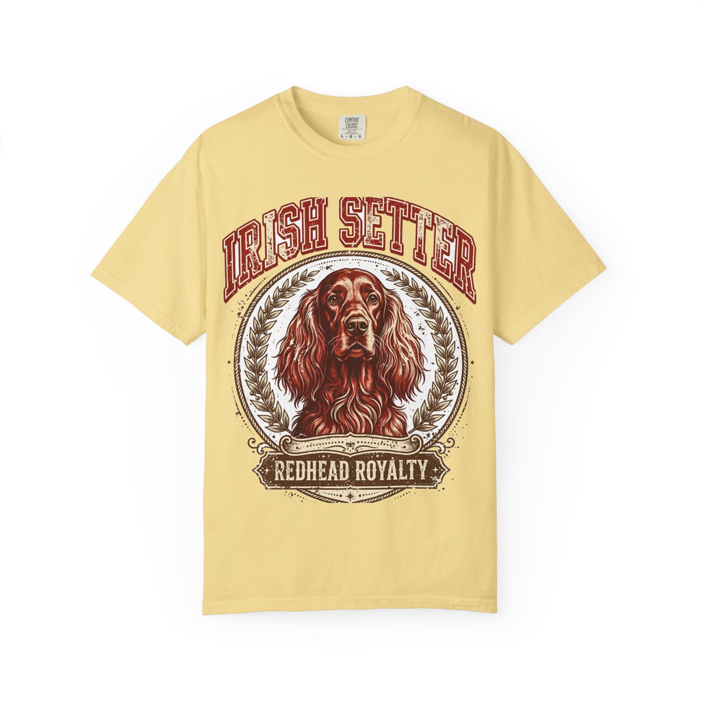 'Redhead Royalty' Irish Setter T-Shirt — alternate view