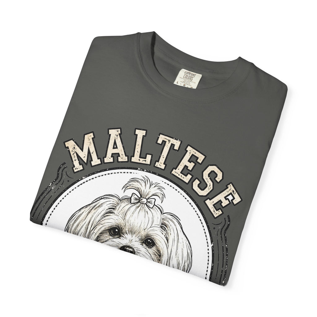 'Silk Fluff' Maltese T-Shirt — alternate view