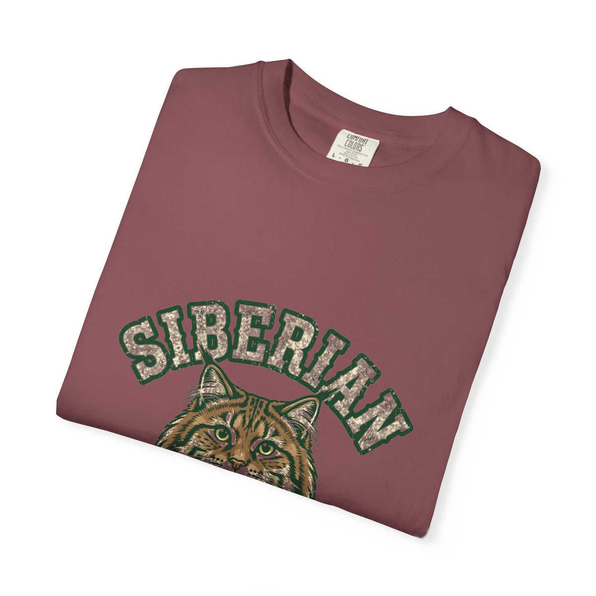 'Fluff Overload Siberian' Siberian T-Shirt — alternate view