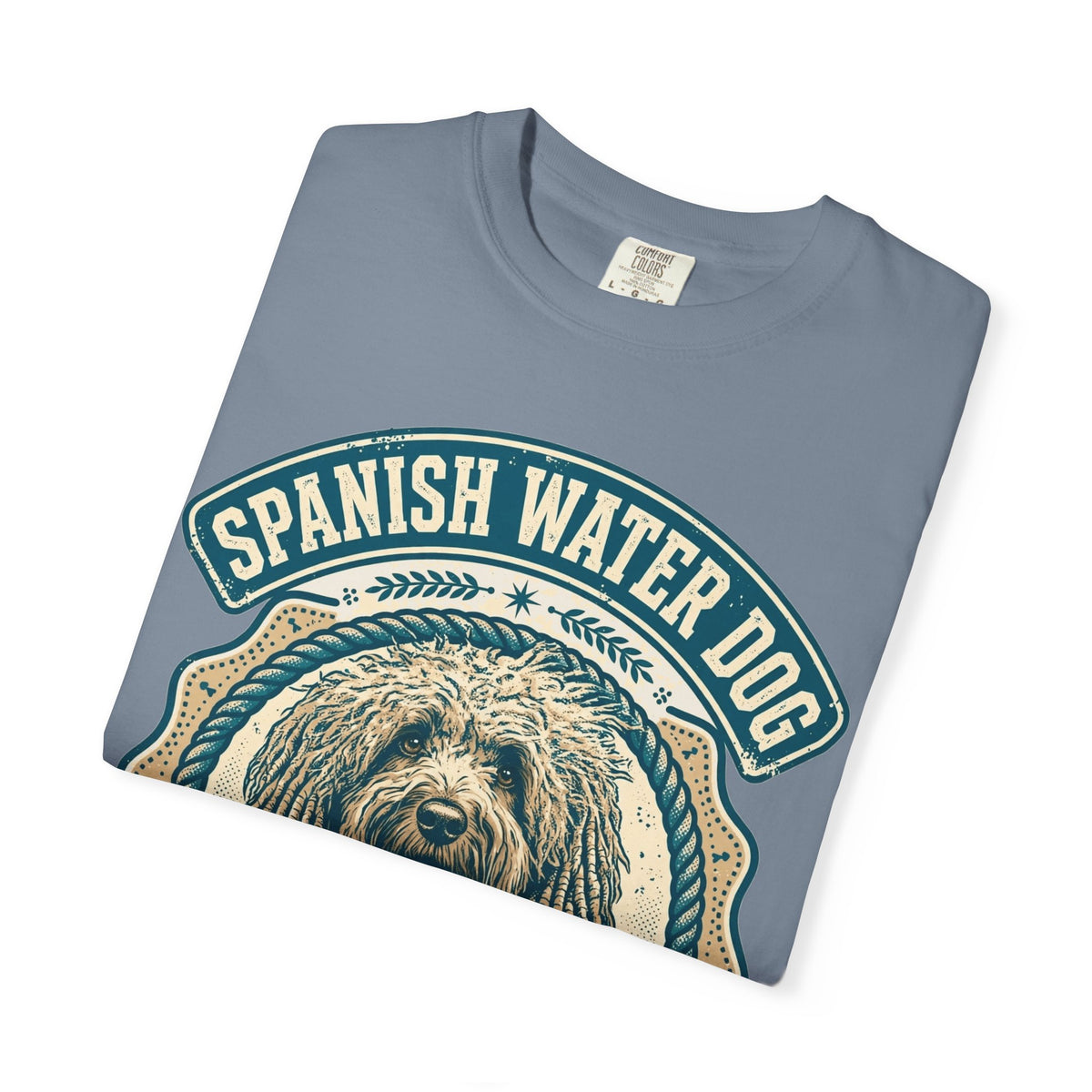 'Waterproof' Spanish Water Dog T-Shirt — alternate view