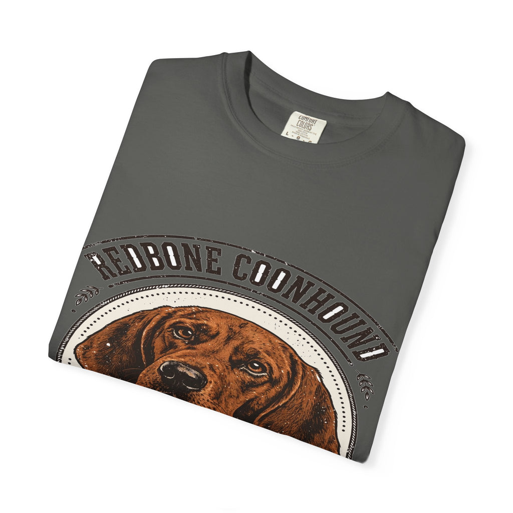 'Mahogany Howler' Redbone Coonhound T-Shirt — alternate view