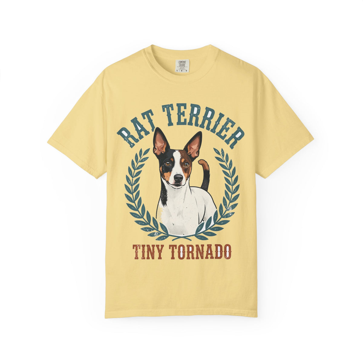 'Tiny Tornado' Rat Terrier T-Shirt — alternate view