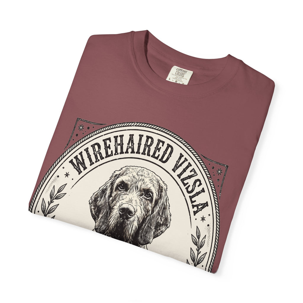 'Bearded Rocket' Wirehaired Vizsla T-Shirt — alternate view