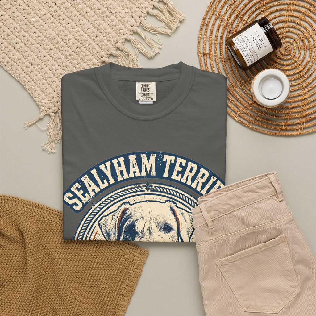 'Grand Opinions' Sealyham Terrier T-Shirt — alternate view