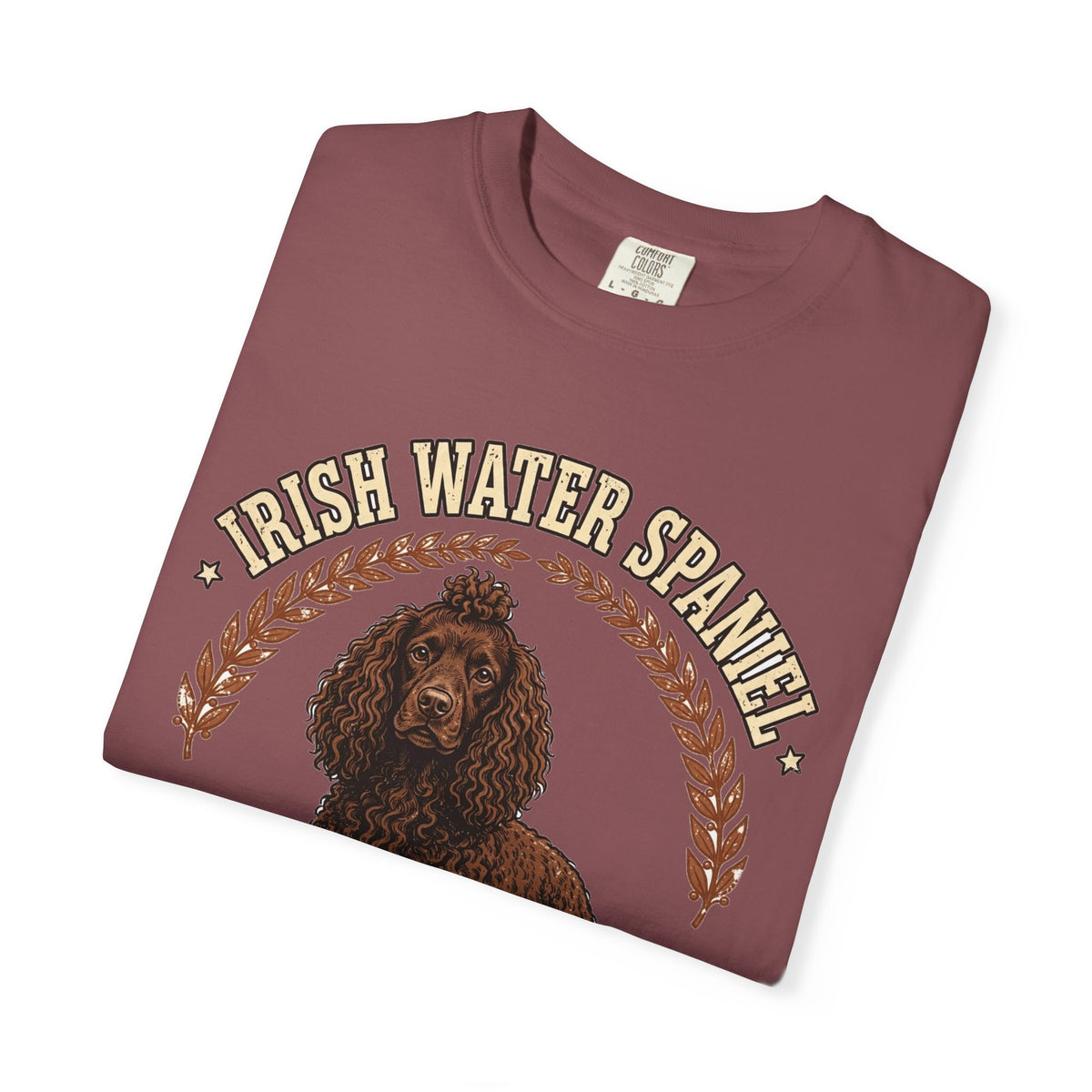 'Curly Cutie' Irish Water Spaniel T-Shirt — alternate view