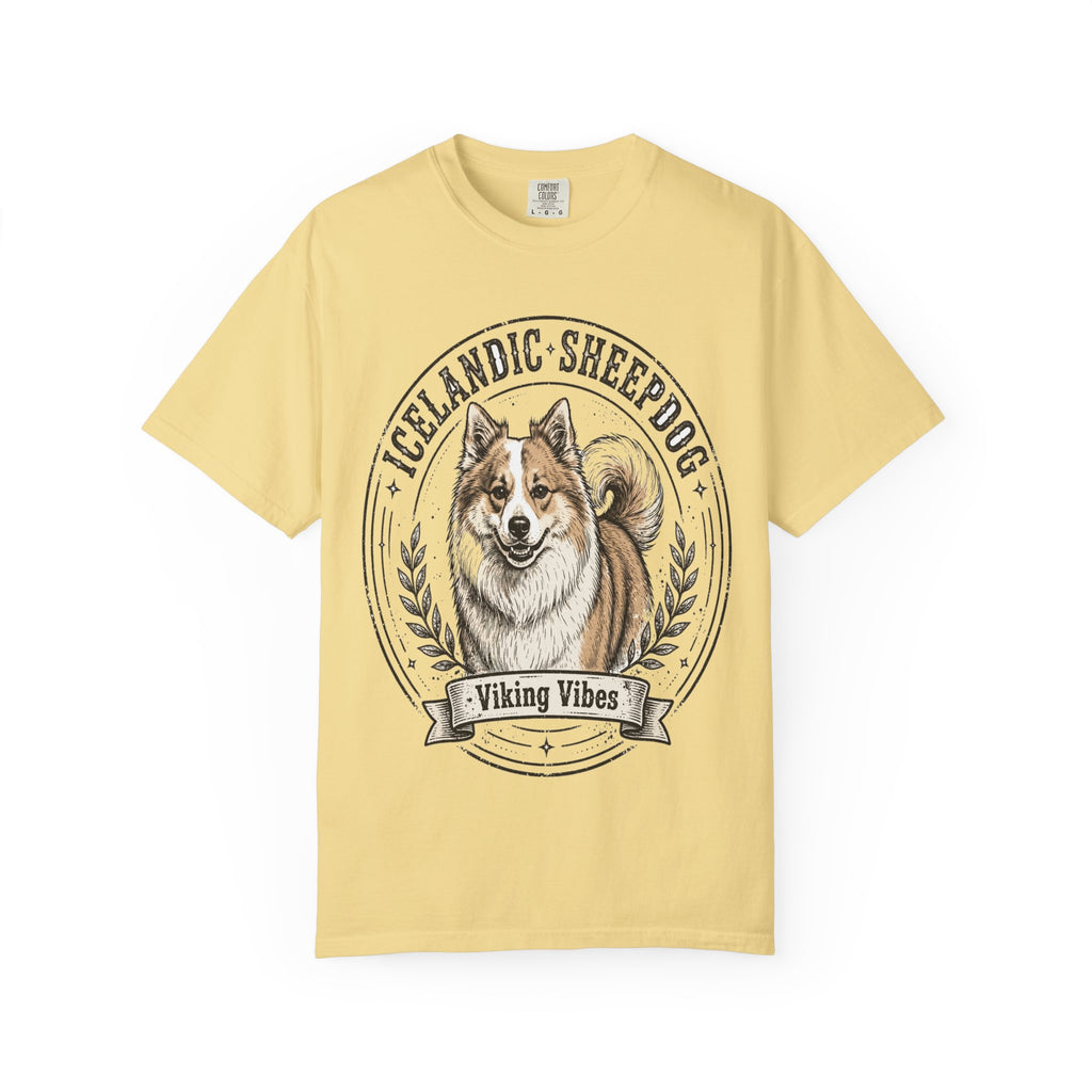 'Viking Vibes' Icelandic Sheepdog T-Shirt — alternate view