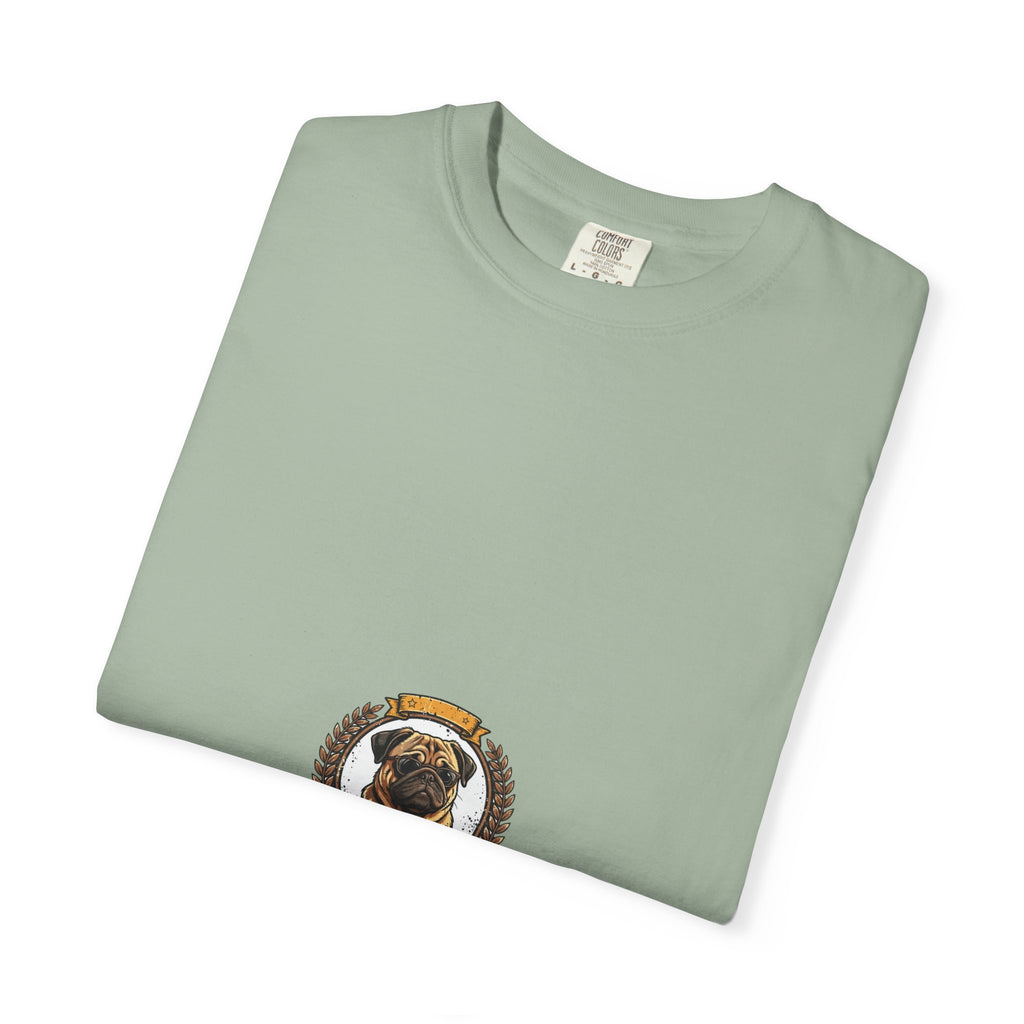 'Pugglee Vintage Dog Graphic' Pug T-Shirt — alternate view