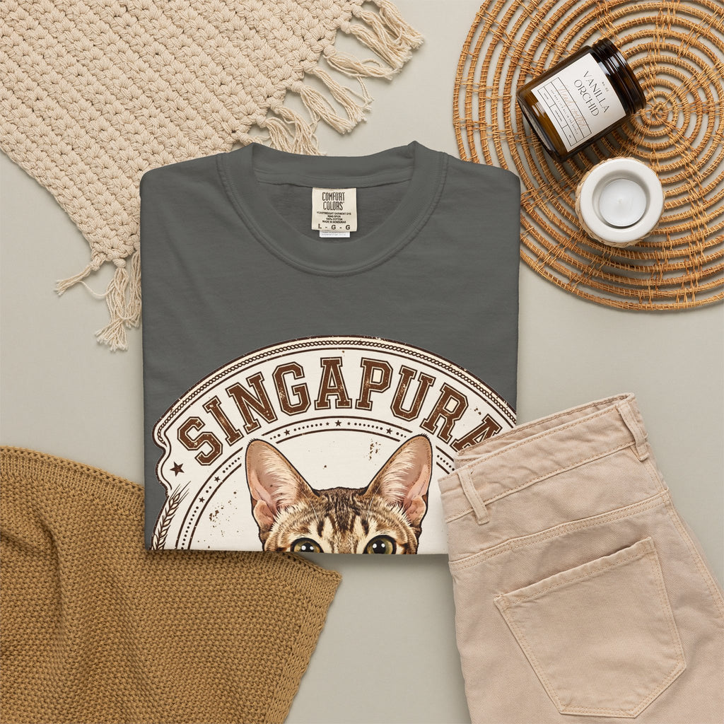'Itsy Bitsy' Singapura Cat T-Shirt — alternate view
