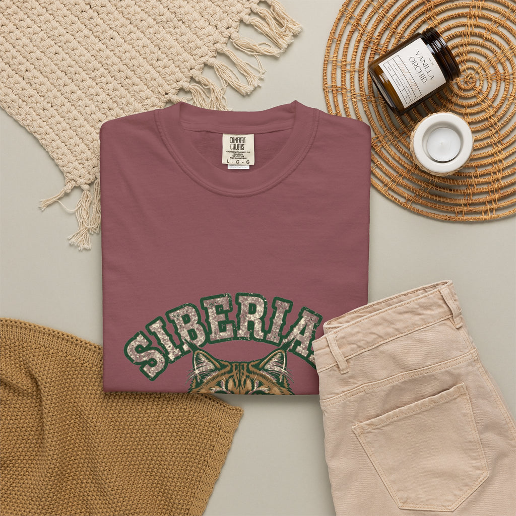 'Fluff Overload Siberian' Siberian T-Shirt — alternate view