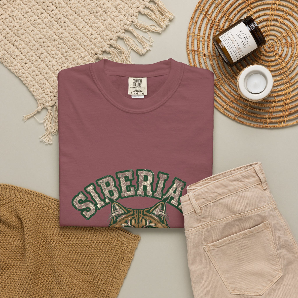'Fluff Overload Siberian' Siberian T-Shirt — alternate view