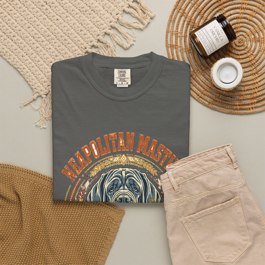 'Heavyweight Hugs' Neapolitan Mastiff T-Shirt — alternate view