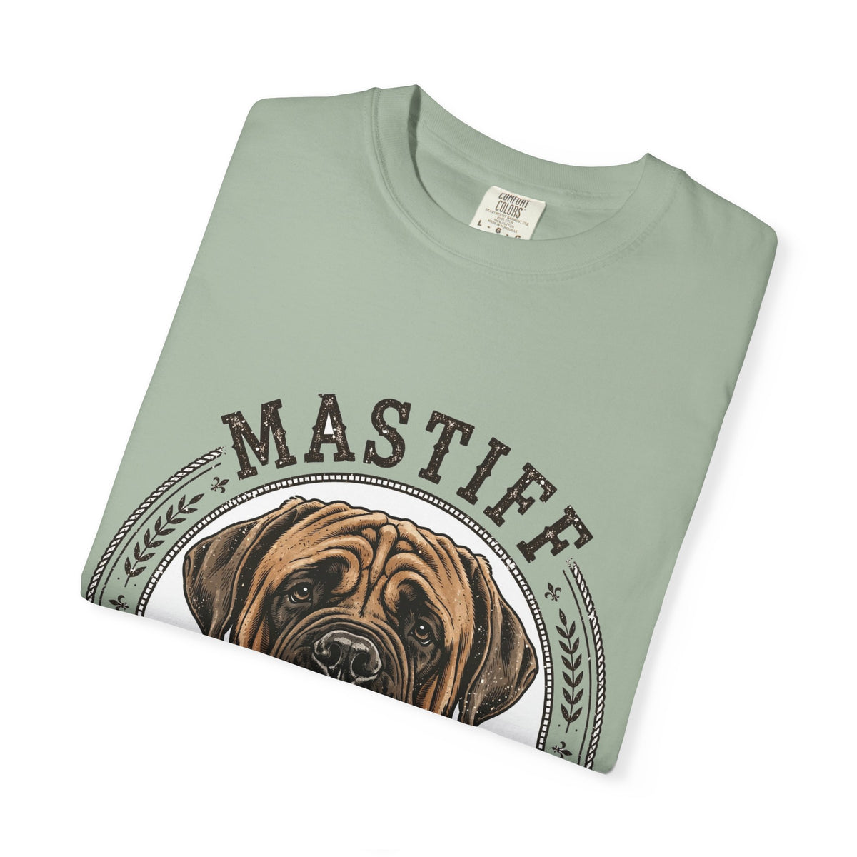 'Big Drool Energy' Mastiff T-Shirt — alternate view