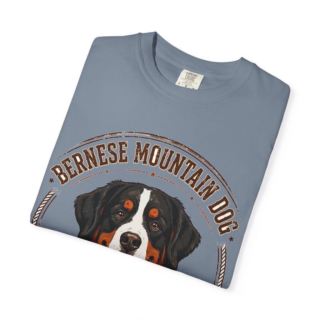 'Alpine Sweetheart' Bernese Mountain Dog T-Shirt — alternate view