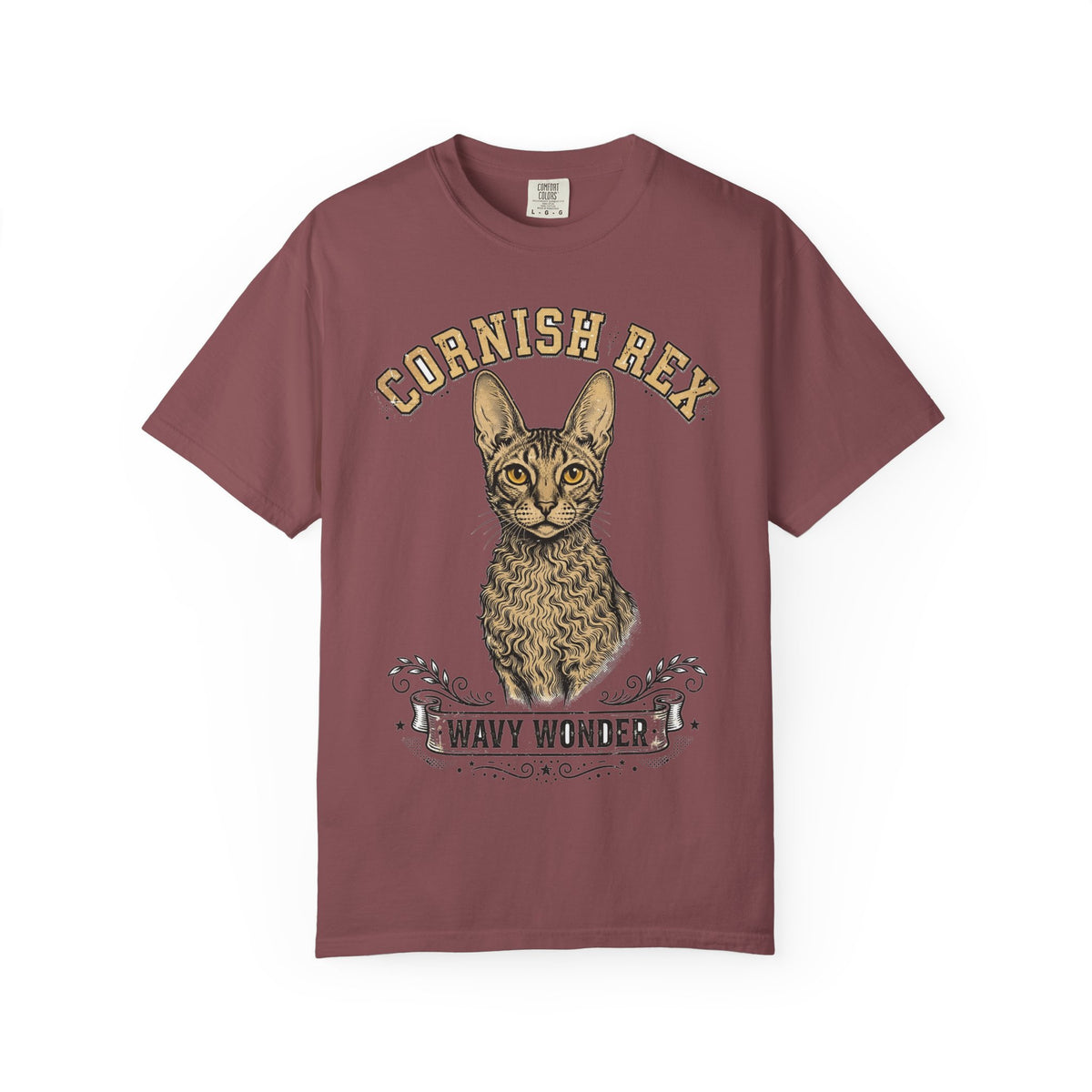 Cornish Rex Wavy Wonder Tee