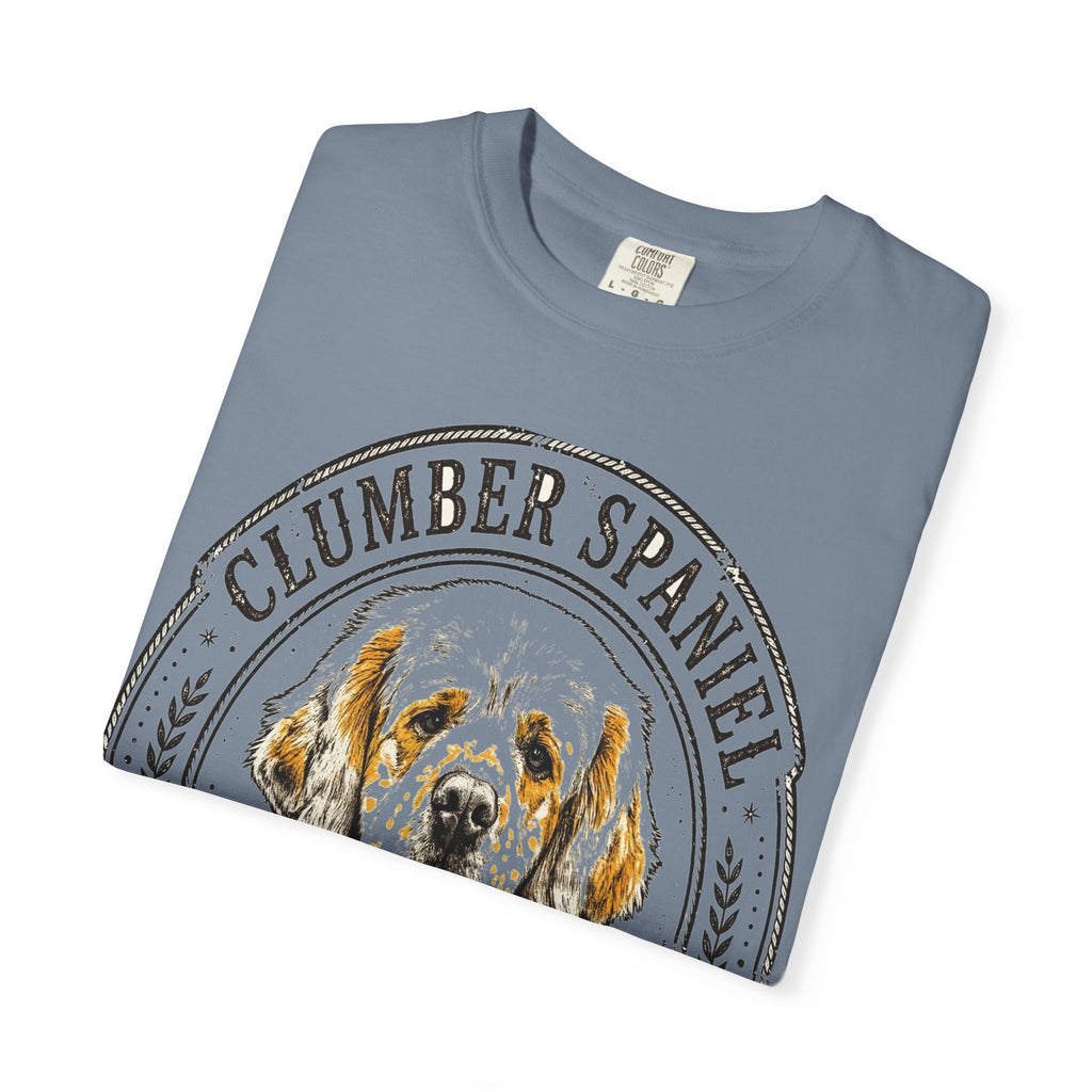 'Chunky & Charming' Clumber Spaniel T-Shirt — alternate view