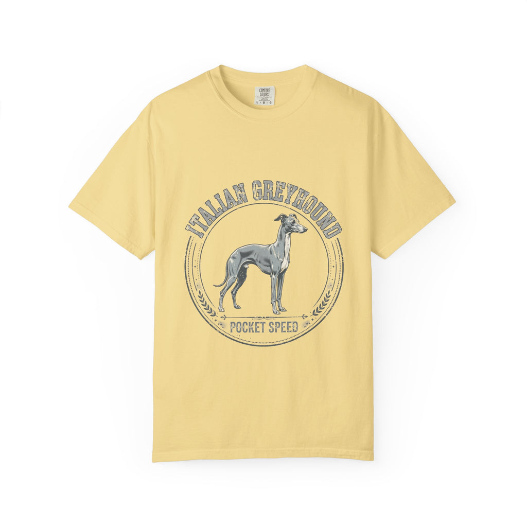 'Pocket Speed' Italian Greyhound T-Shirt — alternate view