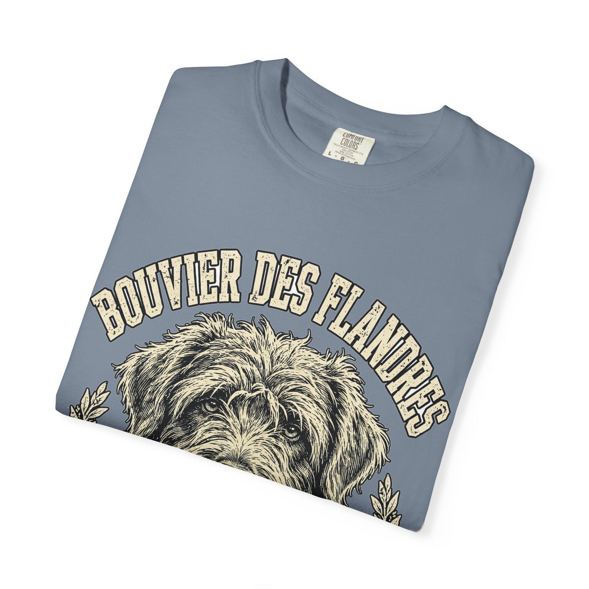 'Flanders Floof' Bouvier des Flandres T-Shirt — alternate view
