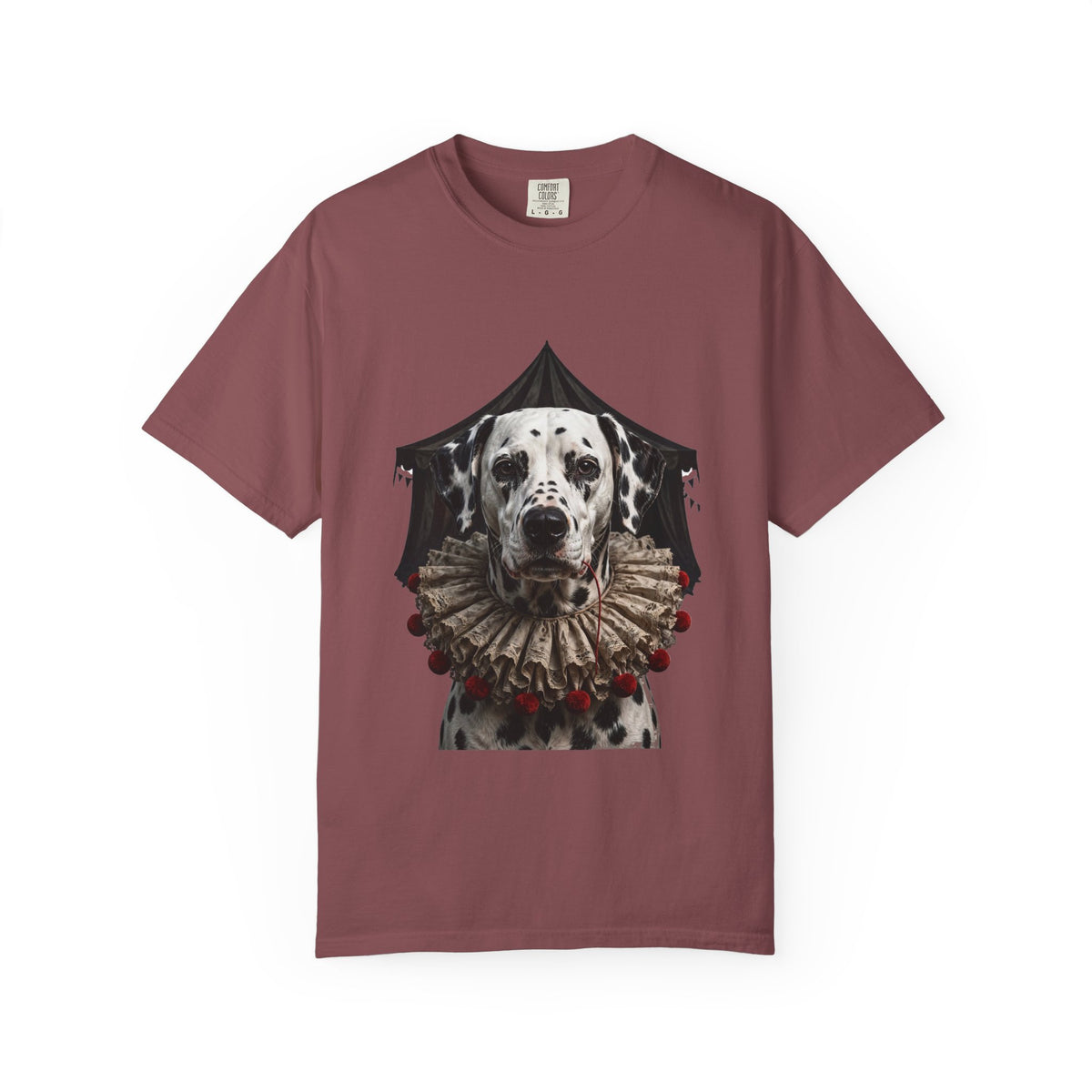 Dalmatian Creepy Clown Halloween Tee