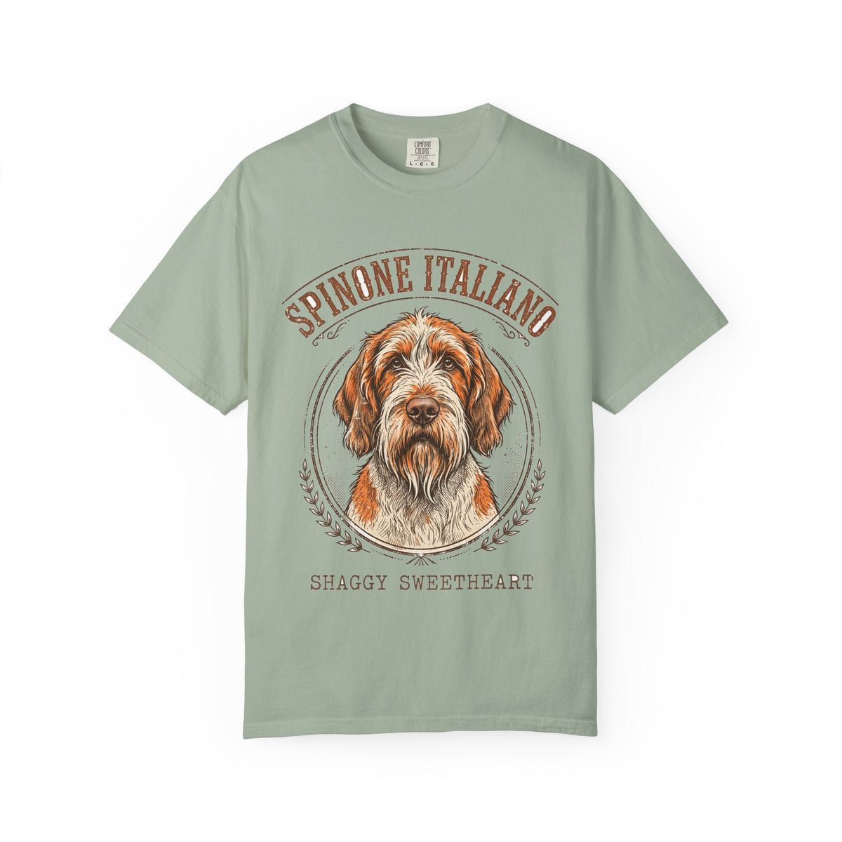 'Shaggy Sweetheart' Spinone Italiano T-Shirt — alternate view