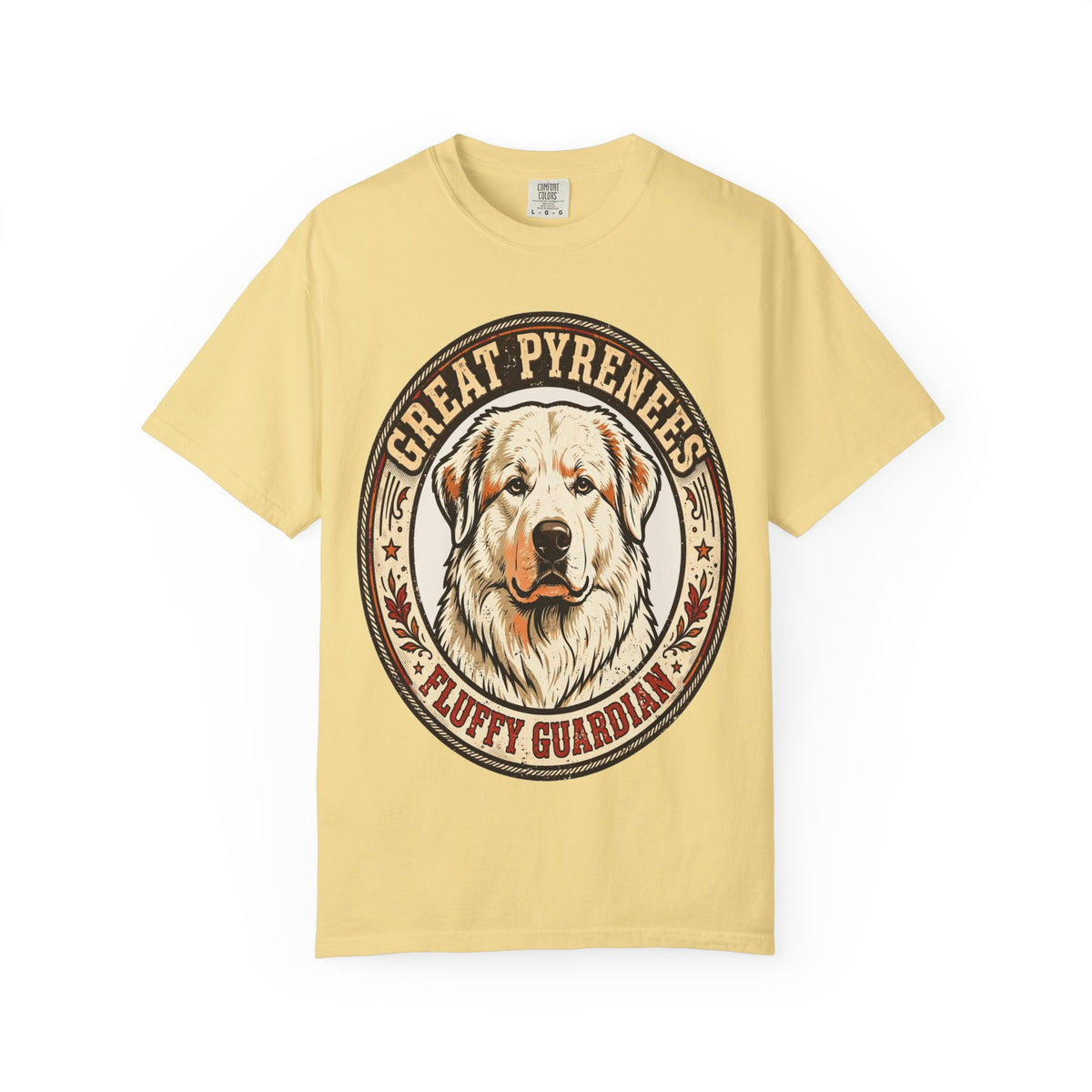 'Fluffy Guardian' Great Pyrenees T-Shirt — alternate view