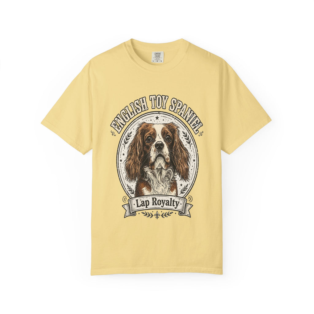 'Lap Royalty' English Toy Spaniel T-Shirt — alternate view