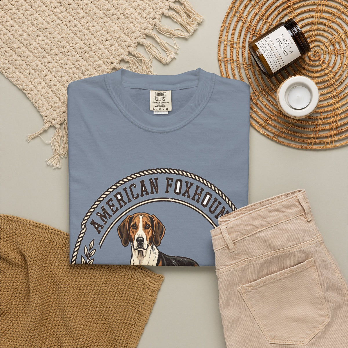 American Foxhound Born To Bay Tee