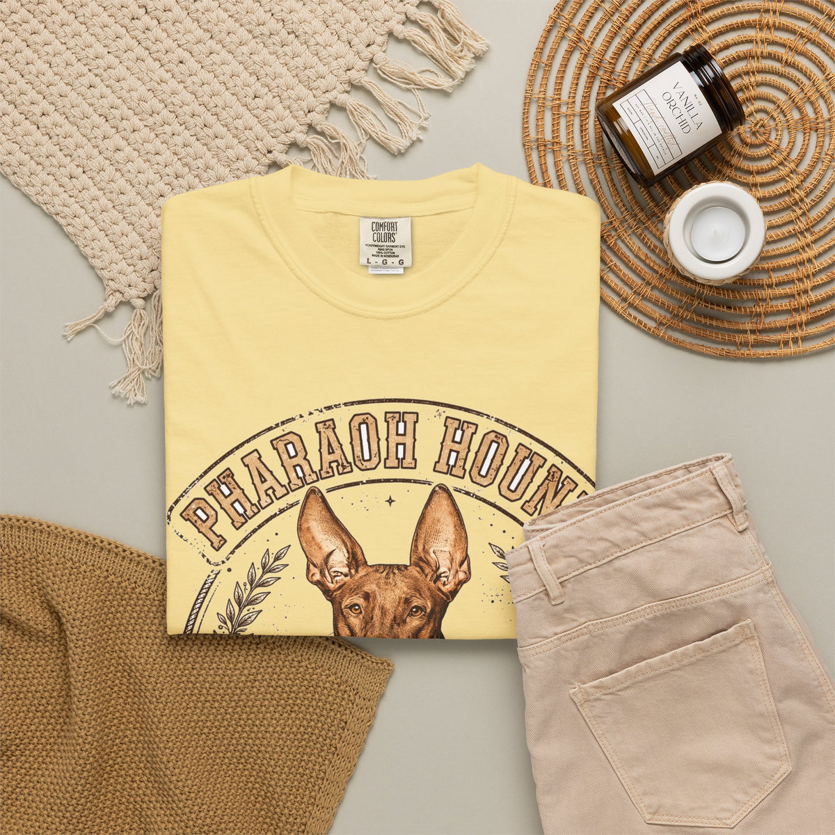 'Blushing Royalty' Pharaoh Hound T-Shirt — alternate view