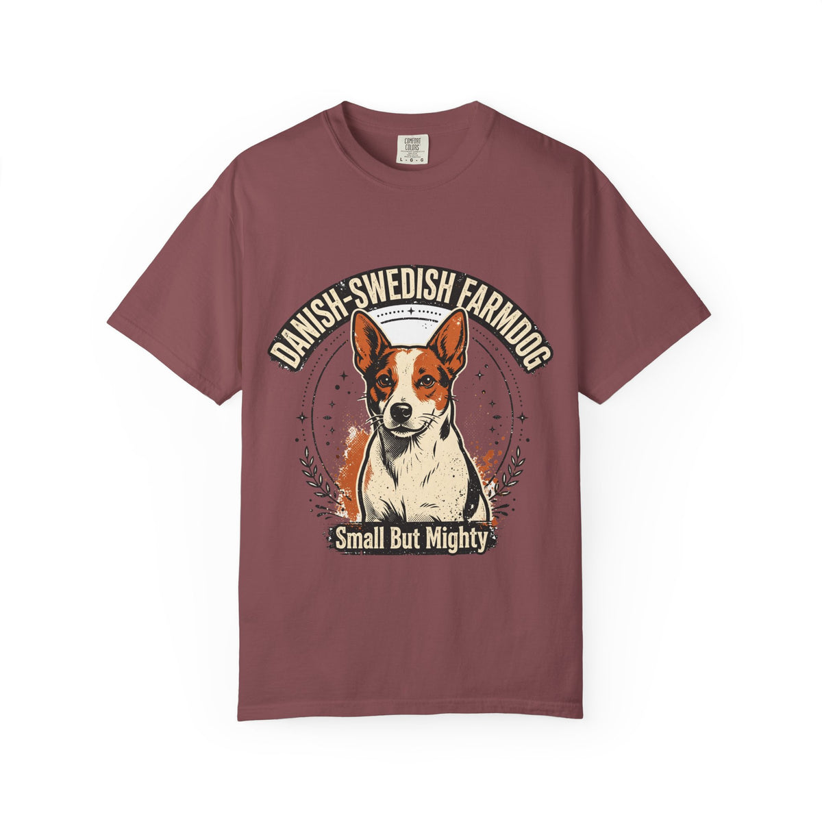 'Farm Dog Famous' Danish-Swedish Farmdog T-Shirt — alternate view