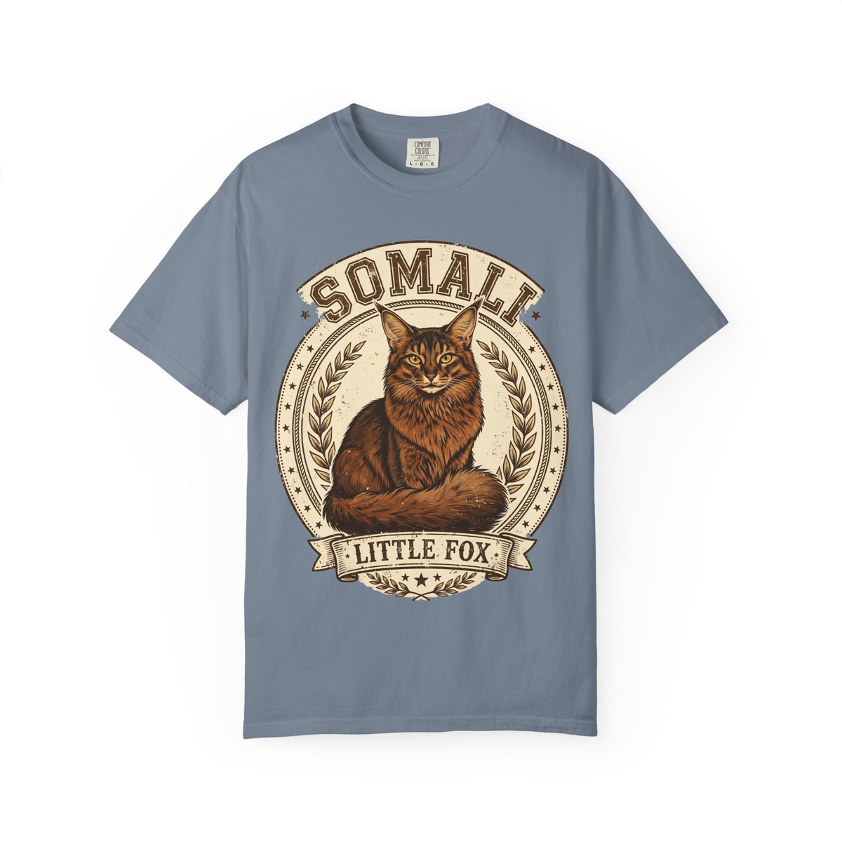 'Little Fox' Somali Cat T-Shirt — alternate view