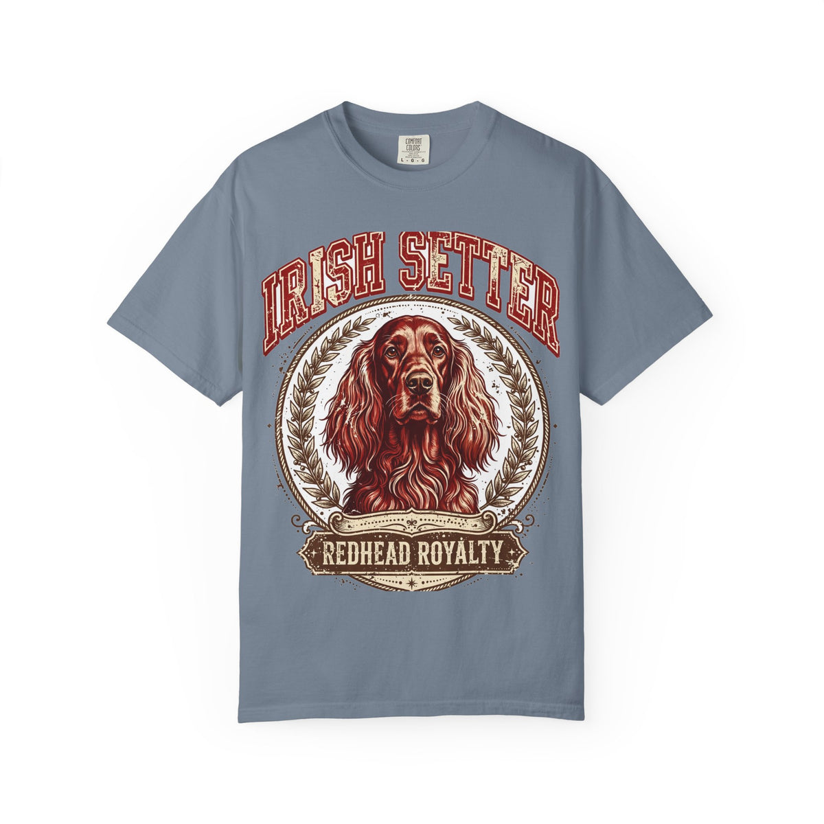 'Redhead Royalty' Irish Setter T-Shirt — alternate view