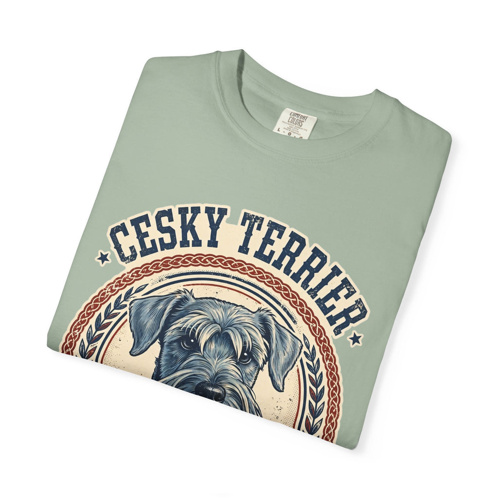 'Silky Beard' Cesky Terrier T-Shirt — alternate view