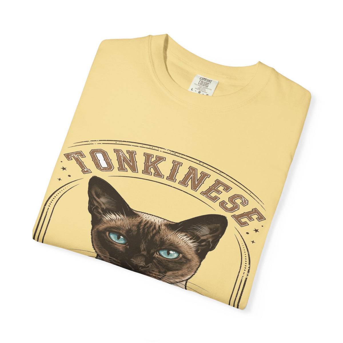 'Aqua Eyes' Tonkinese Cat T-Shirt — alternate view