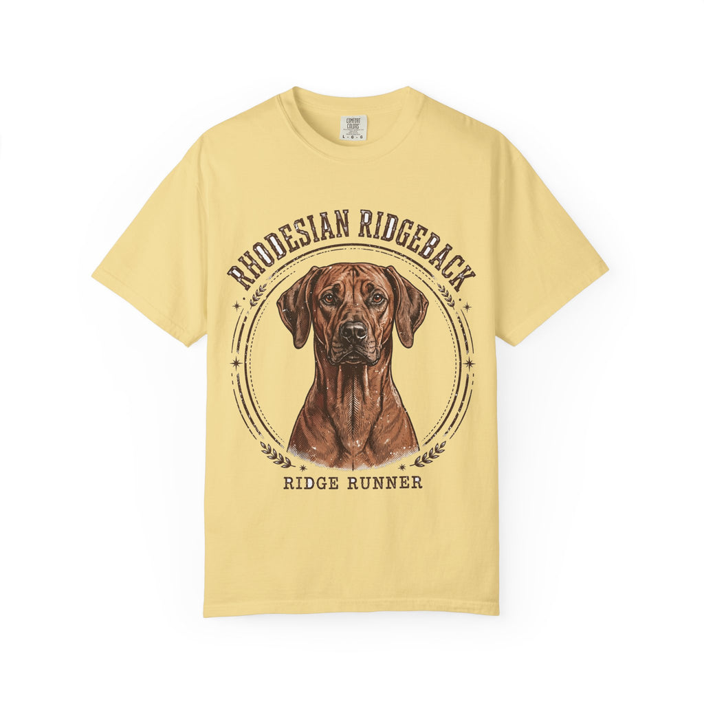 'Ridge Runner' Rhodesian Ridgeback T-Shirt — alternate view