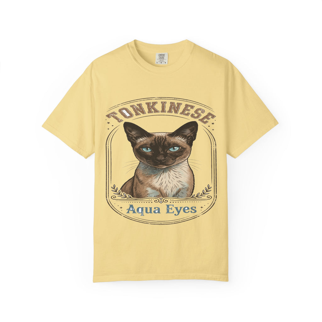 'Aqua Eyes' Tonkinese Cat T-Shirt — alternate view
