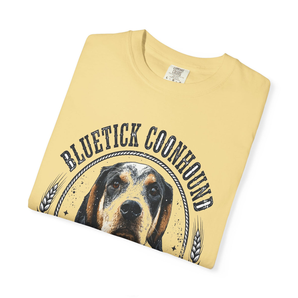'Bay All Day' Bluetick Coonhound T-Shirt — alternate view