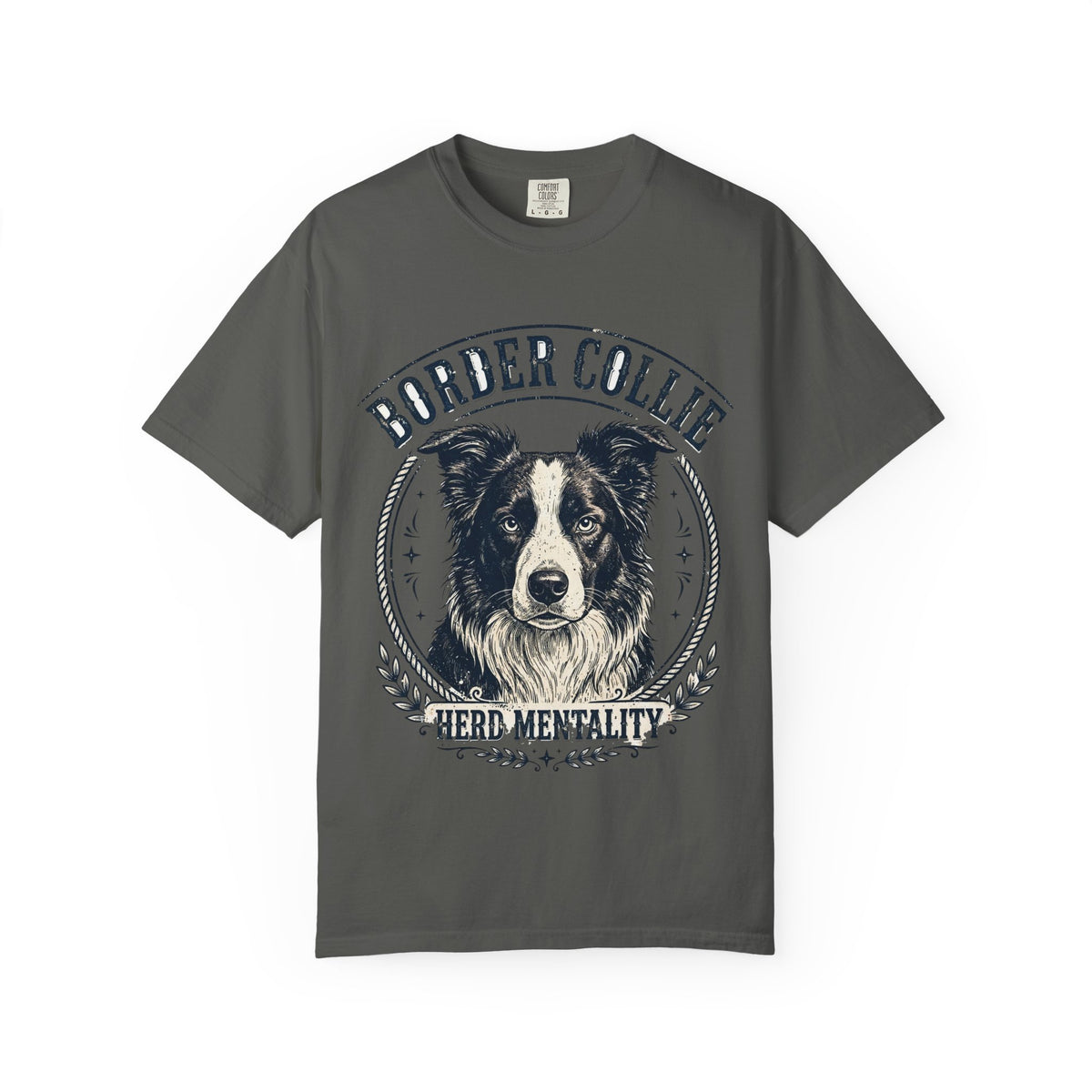 'Herd Mentality' Border Collie T-Shirt — alternate view