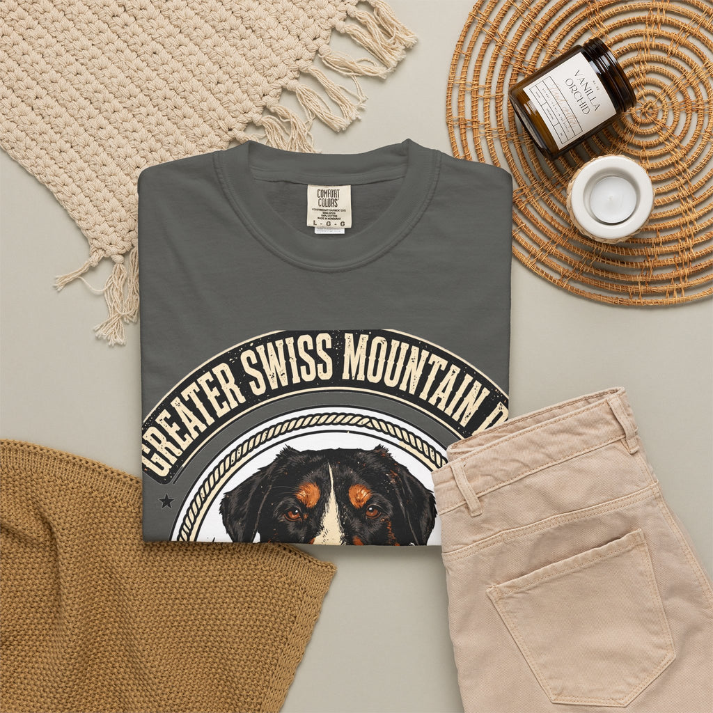'Swissy' Greater Swiss Mountain Dog T-Shirt — alternate view