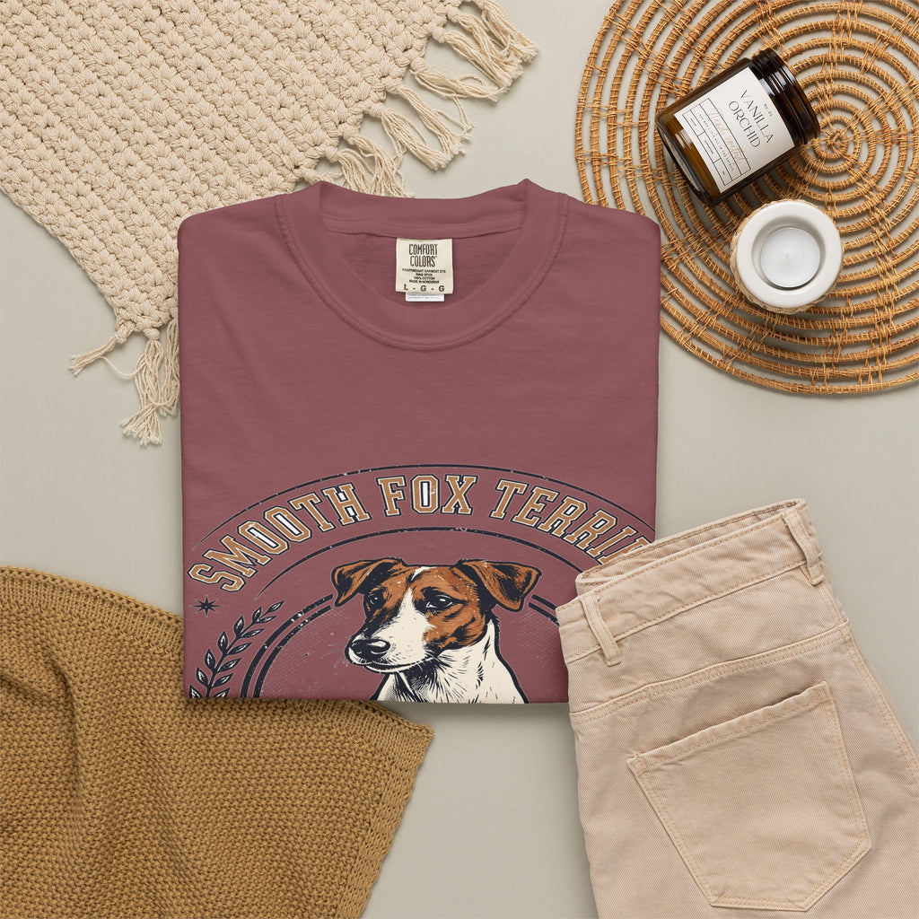 'Dapper Rascal' Smooth Fox Terrier T-Shirt — alternate view