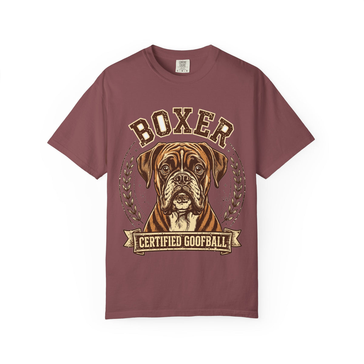 'Certified Goofball' Boxer T-Shirt — alternate view