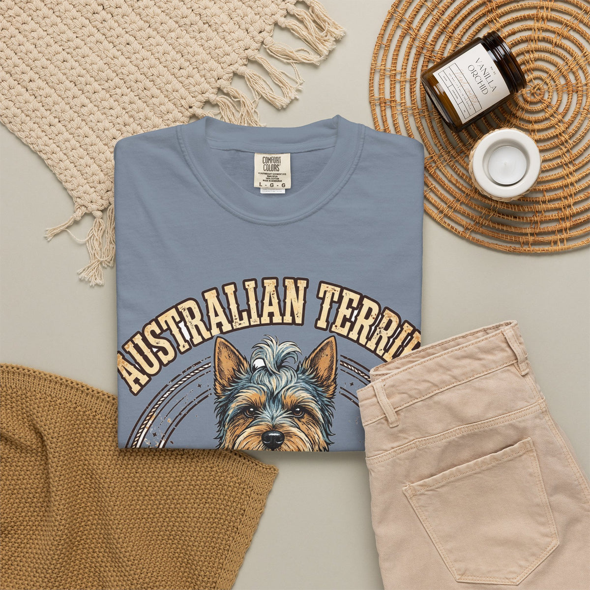 Australian Terrier Aussie Tough Tee