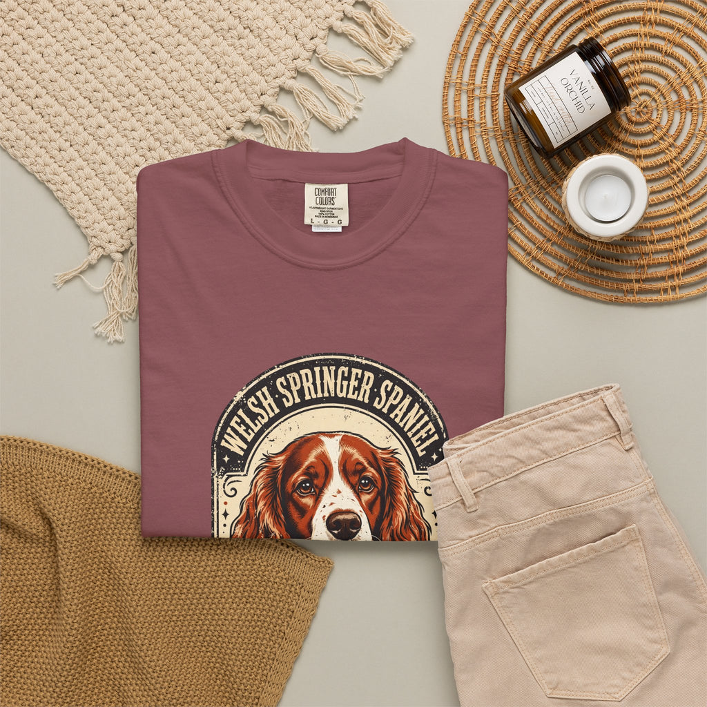 'Welshie Wonder' Welsh Springer Spaniel T-Shirt — alternate view