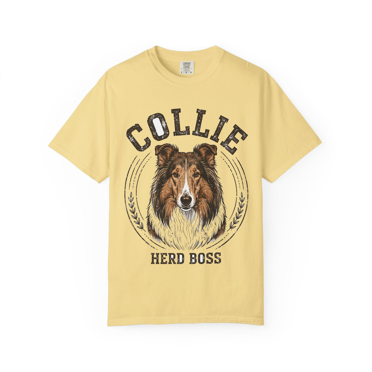 'Herd Boss' Collie T-Shirt — alternate view
