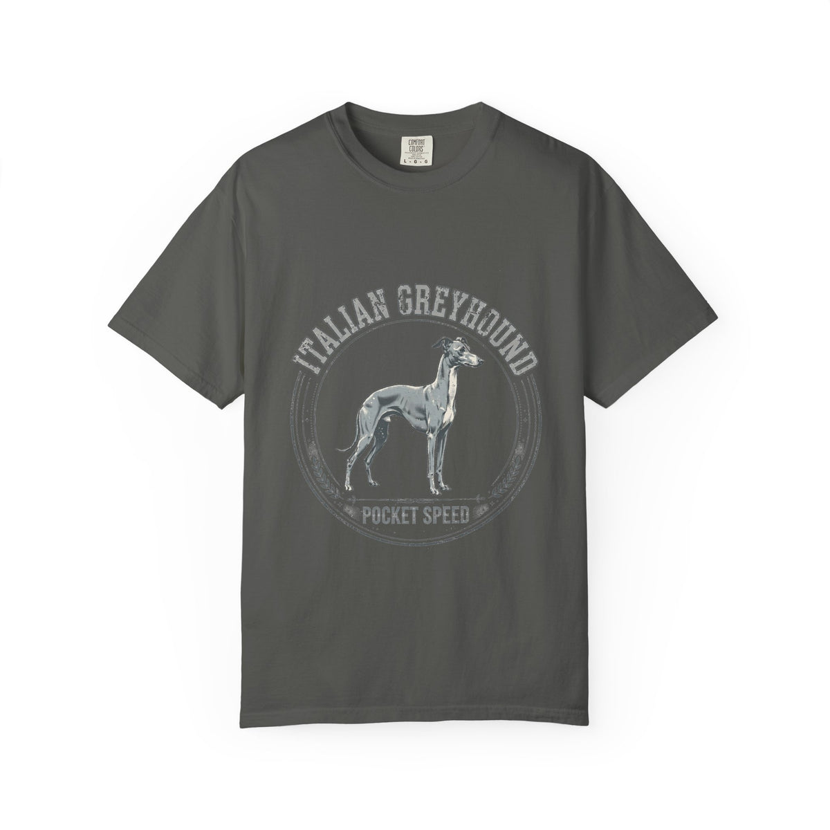 'Pocket Speed' Italian Greyhound T-Shirt — alternate view