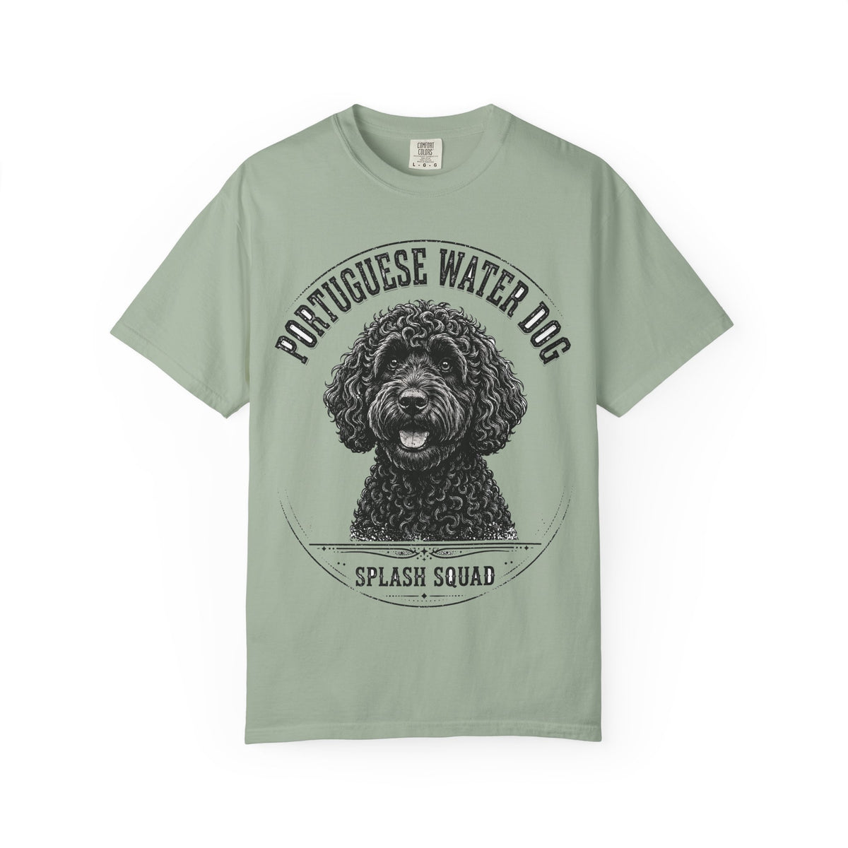 'Splash Squad' Portuguese Water Dog T-Shirt — alternate view