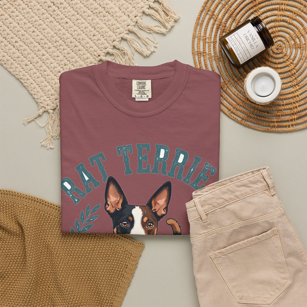 'Tiny Tornado' Rat Terrier T-Shirt — alternate view