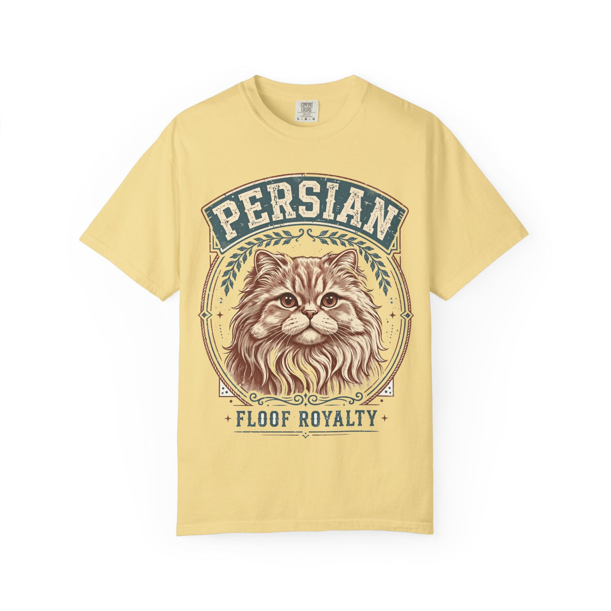 'Floof Royalty' Persian T-Shirt — alternate view