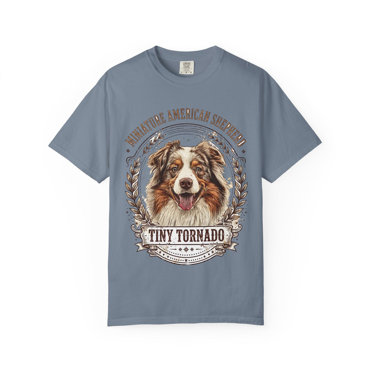 'Tiny Tornado' Mini American Shepherd T-Shirt — alternate view