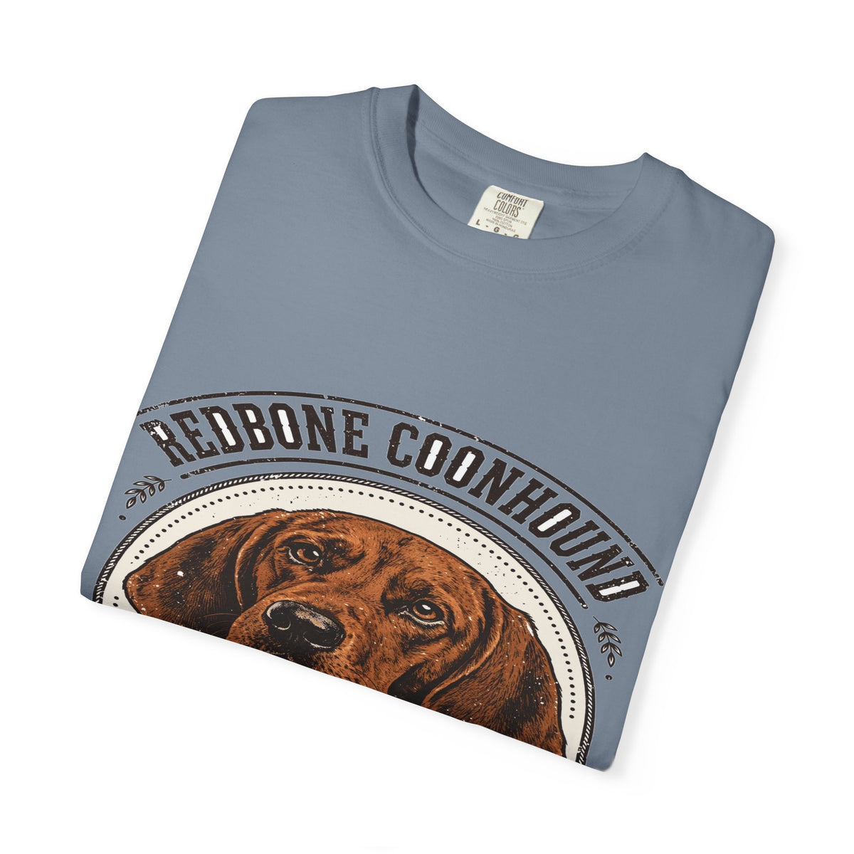 'Mahogany Howler' Redbone Coonhound T-Shirt — alternate view