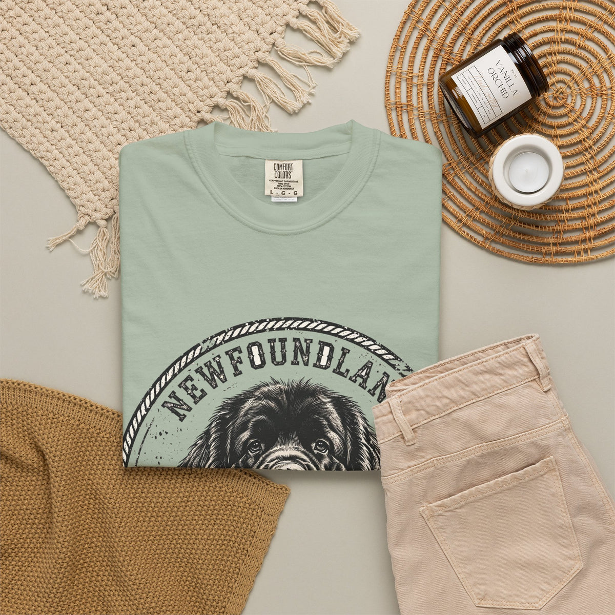 'Bear Hug' Newfoundland T-Shirt — alternate view