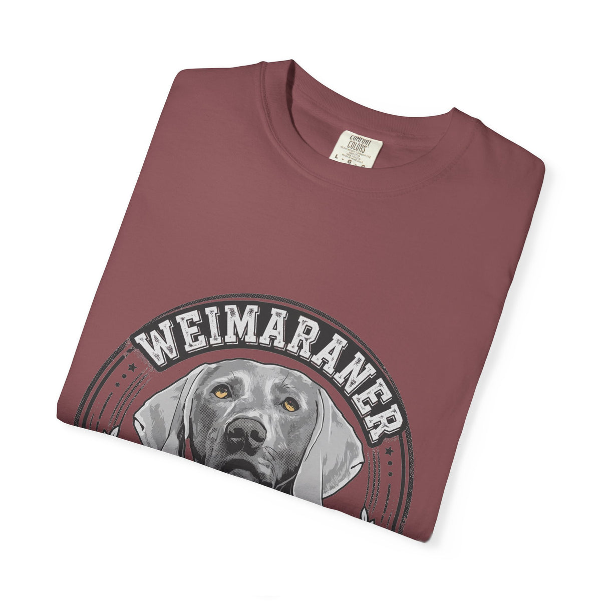 'Gray Ghost' Weimaraner T-Shirt — alternate view